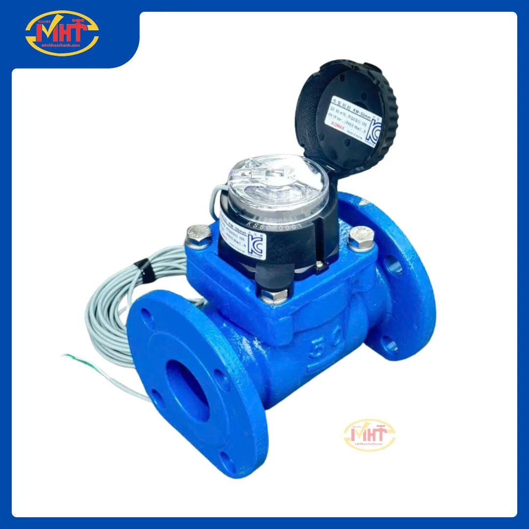 Đồng hồ nước lạnh KOMAX kèm bộ chuyển đổi DN80 I Minh Hòa Thành