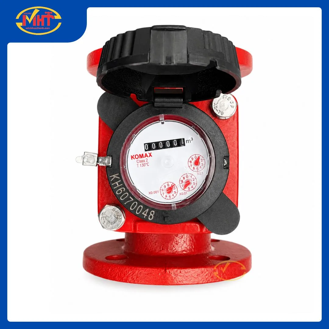 Đồng hồ nước nóng 130 độ KOMAX DN65 I Minh Hoà Thành