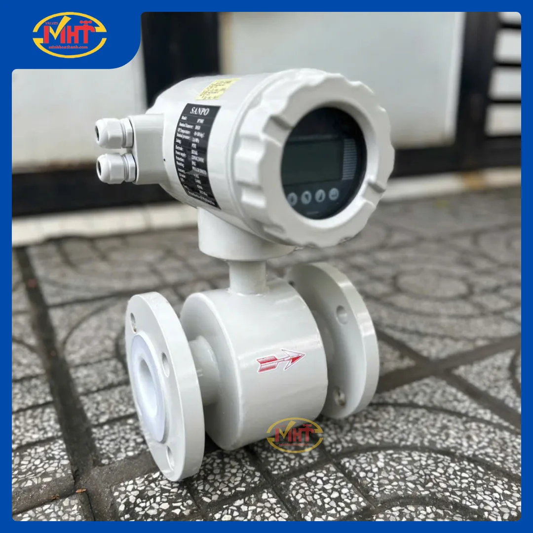 Đồng hồ điện tử SANPO Mặt Liền DN50 I Minh Hoà Thành