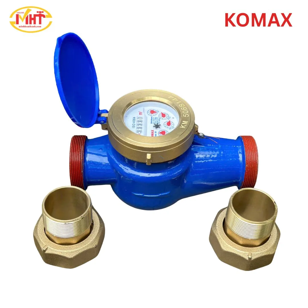 Đồng hồ đo nước sinh hoạt Komax