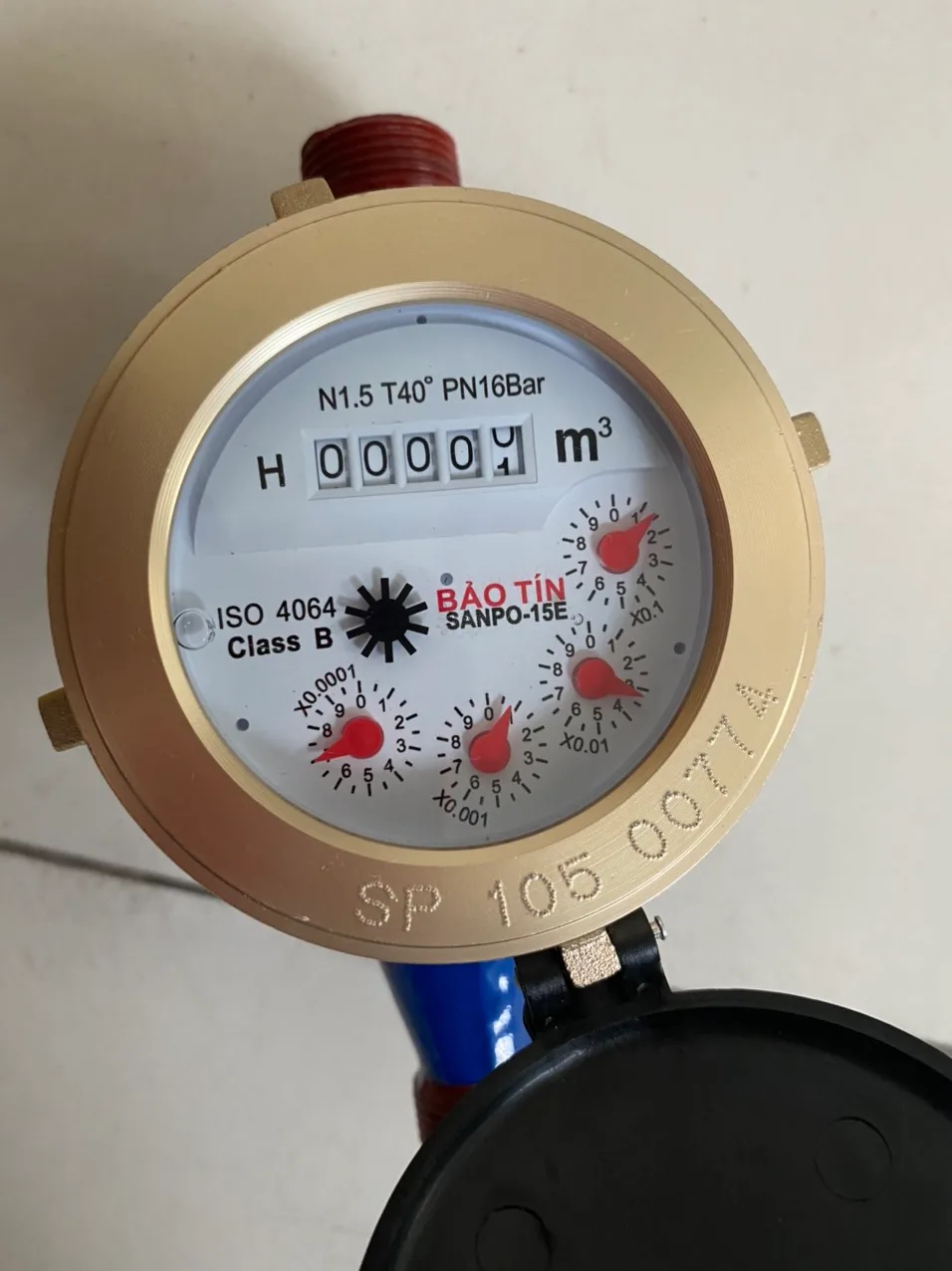 Đồng hồ nước trung đức Bảo Tín DN15