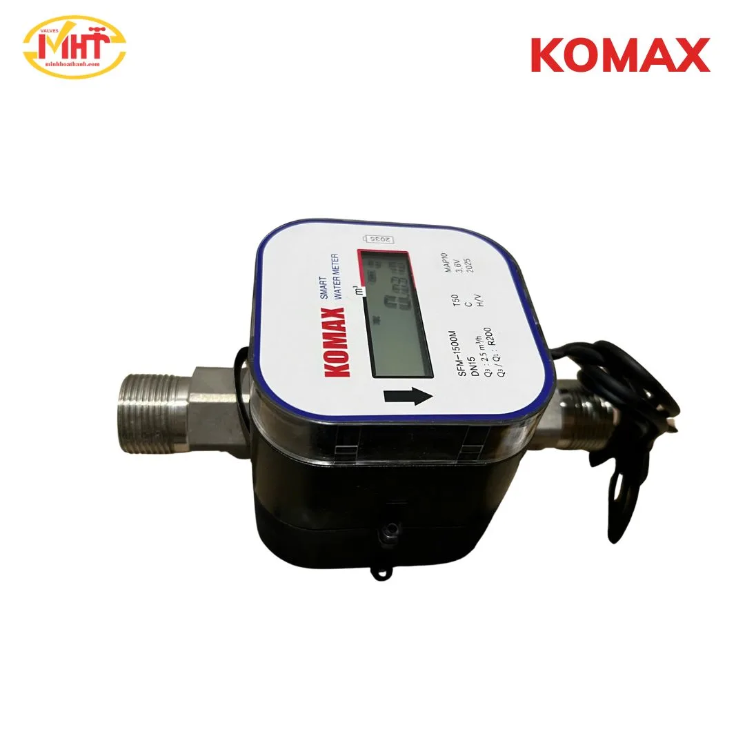 Đồng Hồ Nước Thông Minh SES KOMAX